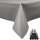 Sensalux Tischdecke, abwaschbar, Vorteilspack, 10 Stück, 1m x 2,5m, Grau
