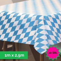 Sensalux Tischdecke, abwaschbar, Vorteilspack, 10...