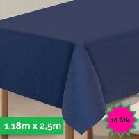 Sensalux Tischdecke, abwaschbar, Vorteilspack, 10...
