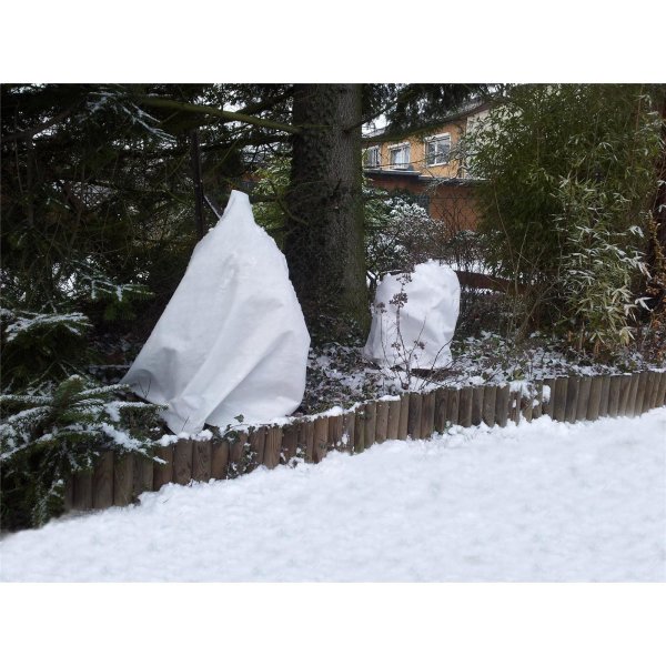 Unbekannt Wintervlies Gartenvlies Frostschutzvlies Schutz Kälteschutz Vlies Größe wählbar 1,6x10m 16m² 