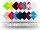 Sensalux Tischdeckenrolle 25m lang aus stoffähnlichem Vlies, Farbe + Breite wählbar