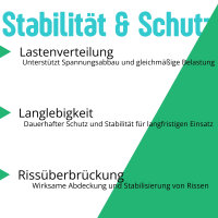 AMF Life Armierungsvlies, weiß, 0,30m x 50m, strukturiertes Vlies-Gewebe