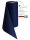 Sensalux NATURE Tischläufer - 0,3m x 25m Meeresblau