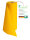 Sensalux NATURE Tischläufer - 0,3m x 25m Sonnengelb