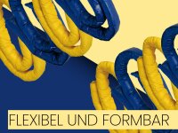AMF Life Hindernisstangen Verstärktes Gittervlies, 4er Set, Länge: 1,8m je Stange