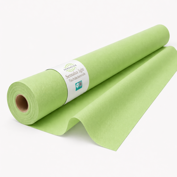 Sensalux light Tischdeckenrolle, apfelgrün, 1,10m x 25m