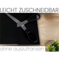 Sensalux Tischdeckenrollen 1m x 25m Schwarz