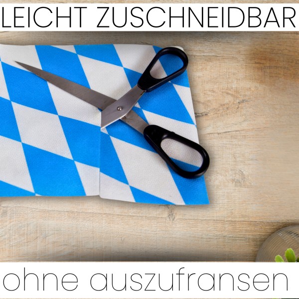 Sensalux Tischdeckenrollen 1m x 25m Bayern / Wiesn / Raute Blau-Weiß / Bavaria