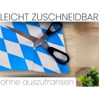Sensalux Tischdeckenrollen 1m x 25m Bayern / Wiesn / Raute Blau-Weiß / Bavaria