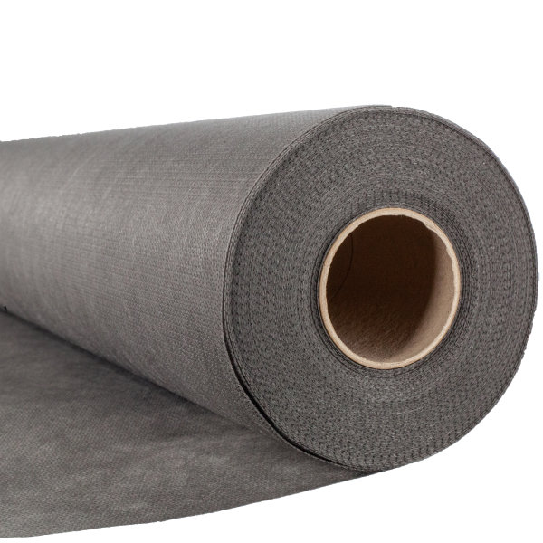 AMF Life Rieselschutzvlies, Rieselschutzbahn, Bodenschutz, Unterlage, Abdeckvlies,  1,18 x 25m, 80g/m², grau