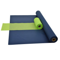Sensalux Kombi-Set 1 Tischdeckenrolle 1m x 25m blau + Tischläufer 30cm apfelgrün