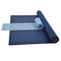 Sensalux Kombi-Set 1 Tischdeckenrolle 1m x 25m blau + Tischläufer 30cm hellblau