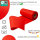 Sensalux Kombi-Set 1 Tischdeckenrolle 1m x 25m creme + Tischläufer 30cm rot
