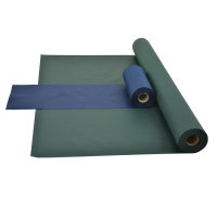 Sensalux Kombi-Set 1 Tischdeckenrolle 1m x 25m grün + Tischläufer 30cm blau