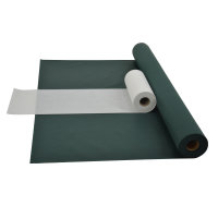 Sensalux Kombi-Set 1 Tischdeckenrolle 1m x 25m grün + Tischläufer 30cm weiß