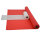 Sensalux Kombi-Set 1 Tischdeckenrolle 1m x 25m rot + Tischläufer 30cm weiß