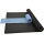 Sensalux Kombi-Set 1 Tischdeckenrolle 1m x 25m schwarz + Tischläufer 30cm hellblau