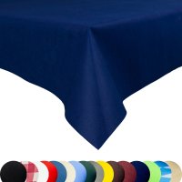 Sensalux abwaschbare Tischdecke, 1m x 2,5m, Farbe wählbar