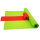 Sensalux Kombi-Set 1 Tischdeckenrolle 1,5m x 25m apfelgrün + Tischläufer 30cm rot