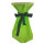 Sensalux Stehtischhusse 70-80cm Ø apfelgrün Schleifenband grün