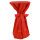 Sensalux Stehtischhusse 70-80cm Ø rot Schleifenband rot