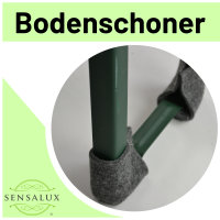 Sensalux Bodenschoner für Festzeltgarnitur, 12 Stk, Farbe wählbar, Klettverschluss