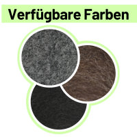 Sensalux Bodenschoner für Festzeltgarnitur, 12 Stk, Farbe wählbar, Klettverschluss