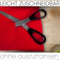 Sensalux Tischdeckenrolle, wasserabweisend, 80g/m², bis zu 45% Recyclat, 1,49m x 25m, Rot