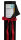 Sensalux Tischdeckenrolle, wasserabweisend, 80g/m², bis zu 45% Recyclat, 1,49m x 25m, Schwarz