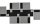 Filz-Kult, Tischläufer 1,2m x 30cm schwarz, 6x Bestecktasche schwarz, 6x Glasuntersetzer hellgrau, 6x Tischset hellgrau