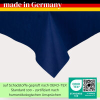 Sensalux abwaschbare Tischdecke, 1,50m x 3m Weiß