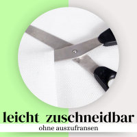 Sensalux abwaschbare Tischdecke, 1,50m x 3m Weiß