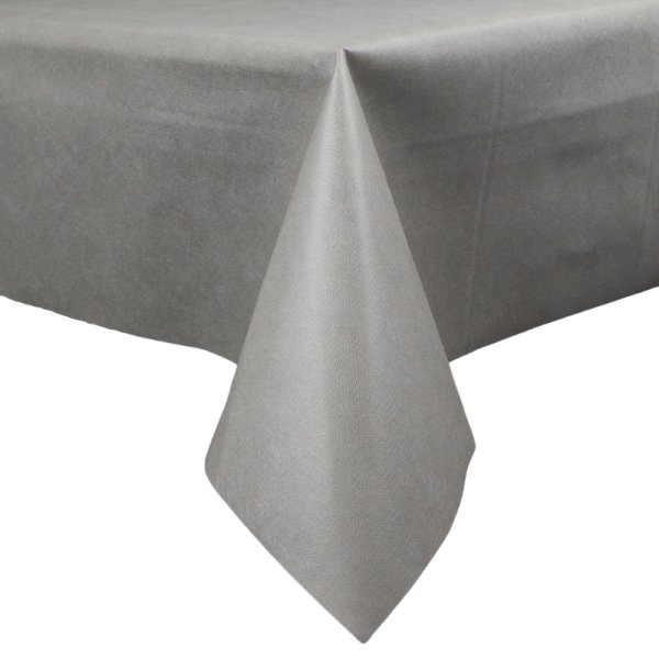 Sensalux abwaschbare Tischdecke, 1,50m x 3m Grau