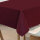 Sensalux abwaschbare Tischdecke, inkl. 2 weiße Bankauflagen 1m x 2,5m Bordeaux