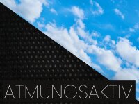 Sensalux Tischdeckenrollen-Set, 2 Stück, 1,18m x 25m Schwarz