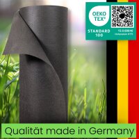 AMF Life Unkrautvlies, Gartenvlies - Anthrazit/Schwarz, 1m x 50m - 150g/m²