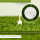 AMF Life Golf Abschlagmatte 85 x 65 x 4cm, Indoor Outdoor, inkl. Tee + Teehalter verstellbar, tragbar, zusammenrollen, chippen, driven
