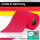 Sensalux Tischläufer, stoffähnliches Vlies, 15cm x 25m, Pink