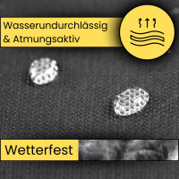 AMF Life Dachunterspannbahn, Dachfolie, Unterdeckbahn, Dampfsperre, 115g/m², grau, Breite: 150cm, Länge wählbar