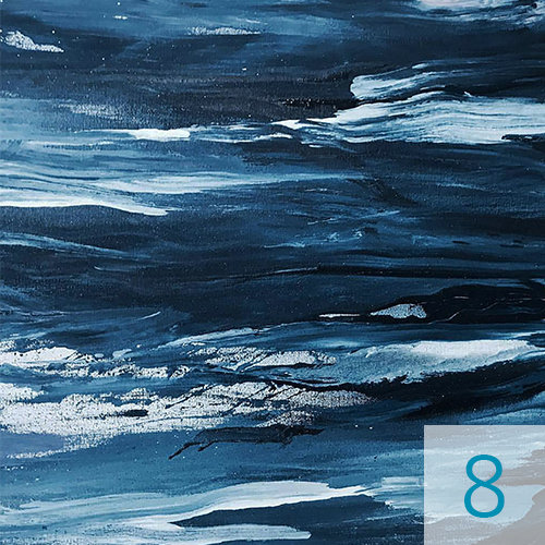 Nr. 8 - Shades of blue